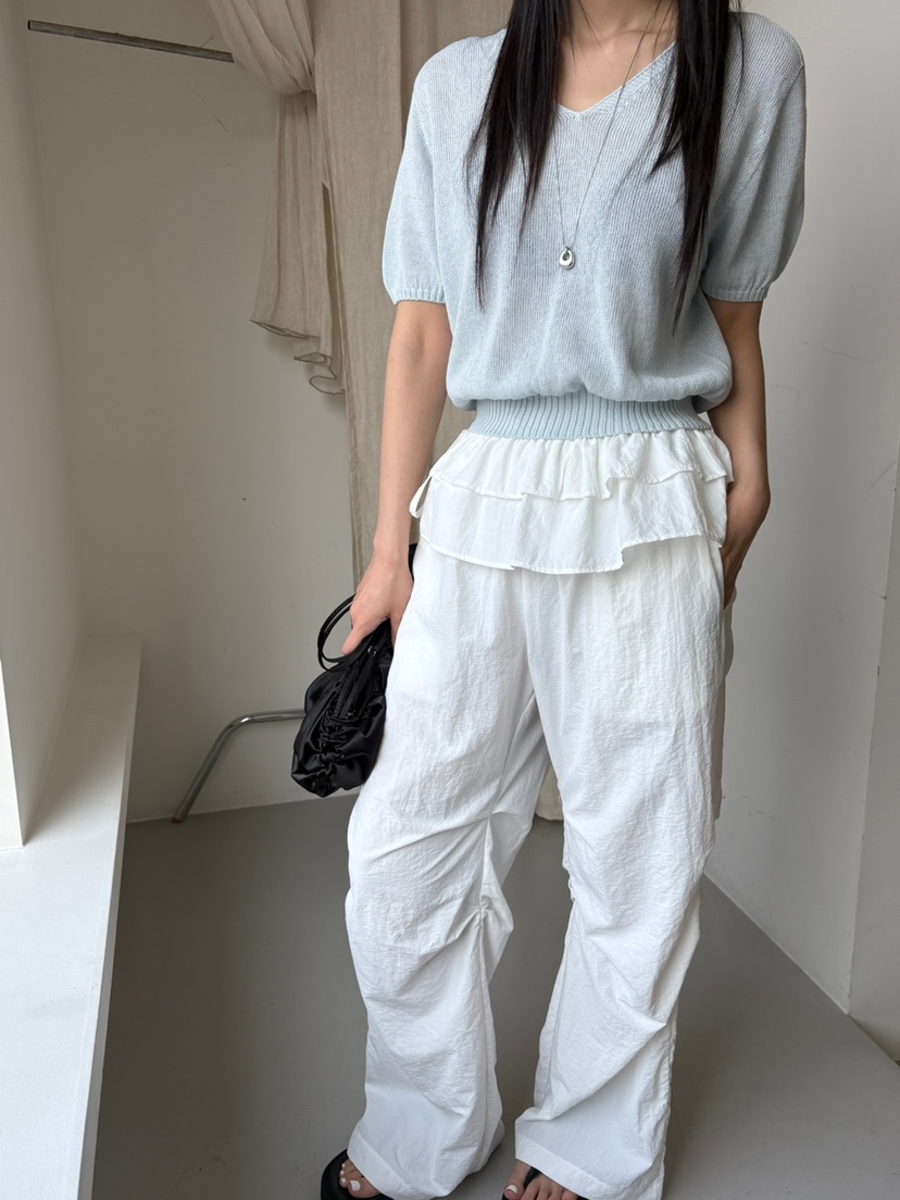 Verbena東大門㊣代購女士新款真品時尚人氣25春夏休閑針織衫Verbena針織衫