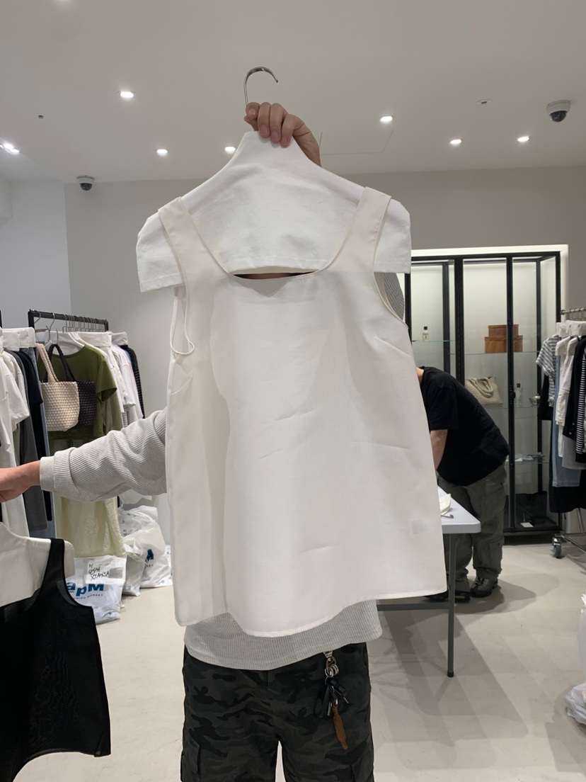 THE BRUNCH東大門㊣直郵女裝新品推薦人氣休閑時尚吊帶背心THE BRUNCH吊帶/背心圖色1
