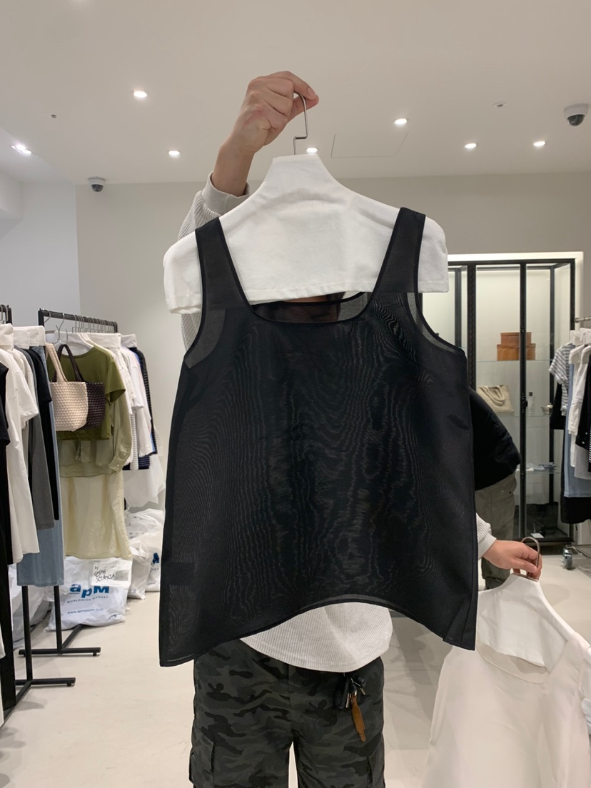 THE BRUNCH東大門㊣直郵女裝新品推薦人氣休閑時尚吊帶背心THE BRUNCH吊帶/背心圖色2