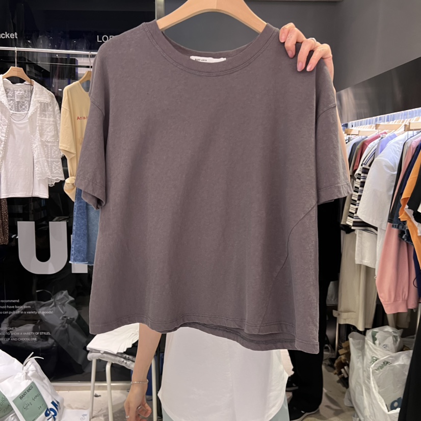 BANY ANCO東大門㊣直郵女裝新品時尚休閑真品熱賣人氣推薦T恤BANY ANCOT恤圖色4