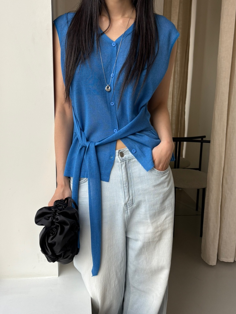 Verbena東大門㊣直郵女士新品休閑時尚人氣熱賣真品馬甲開衫Verbena馬甲