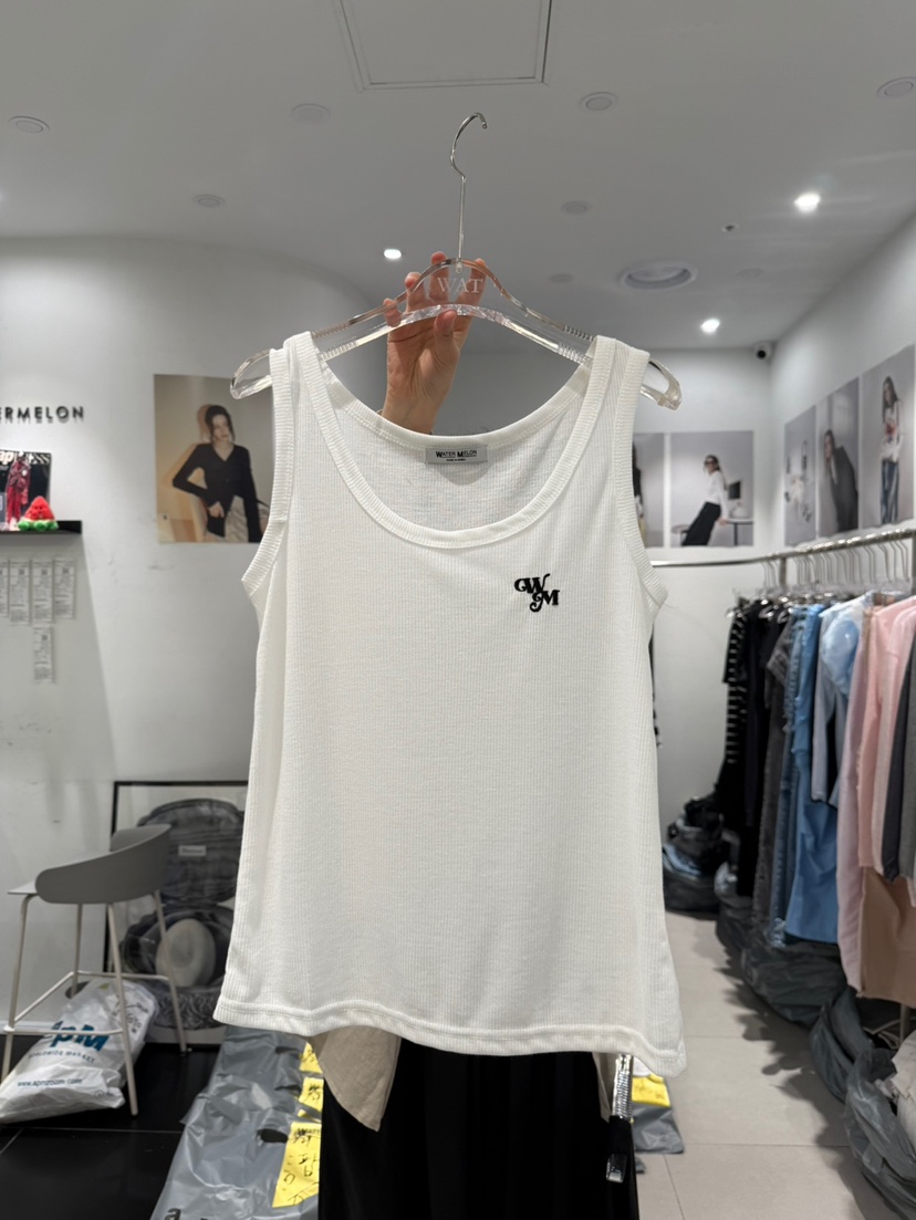 WATERMELON韓國直郵㊣女士新品推薦休閑時尚真品25春夏吊帶背心WATERMELON吊帶/背心