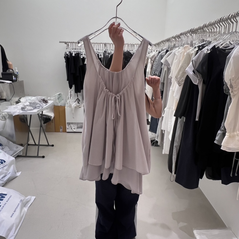 PADO韓國直郵㊣女士新品人氣休閑真品25春夏熱賣推薦連衣裙PADO連衣裙