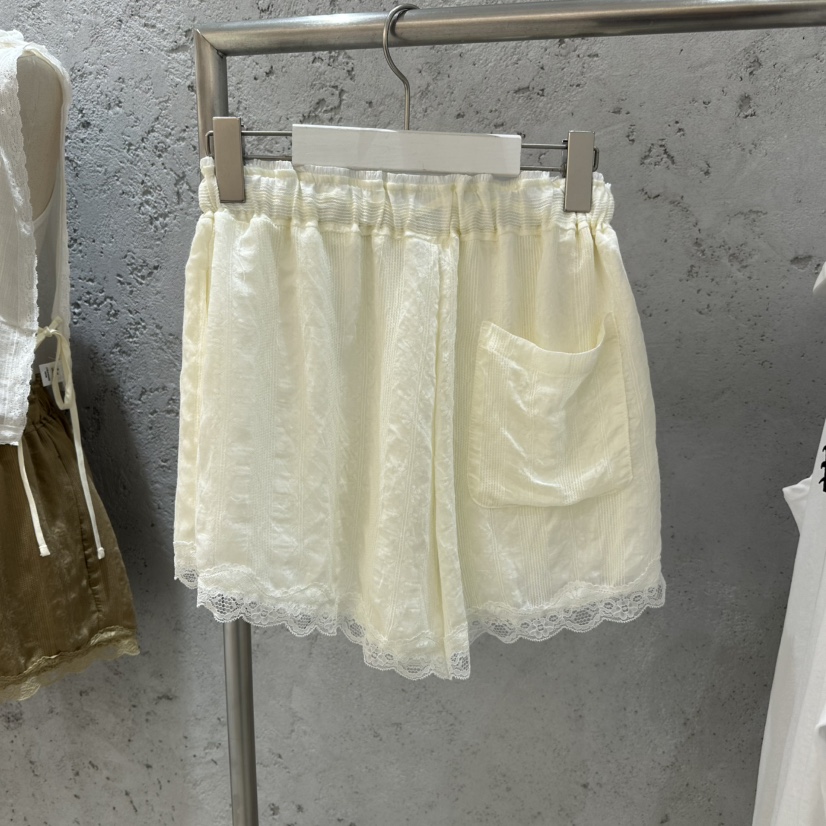 6PENCE-P東大門㊣代購女士新品人氣休閑職業推薦25春夏短褲6PENCE-P短褲