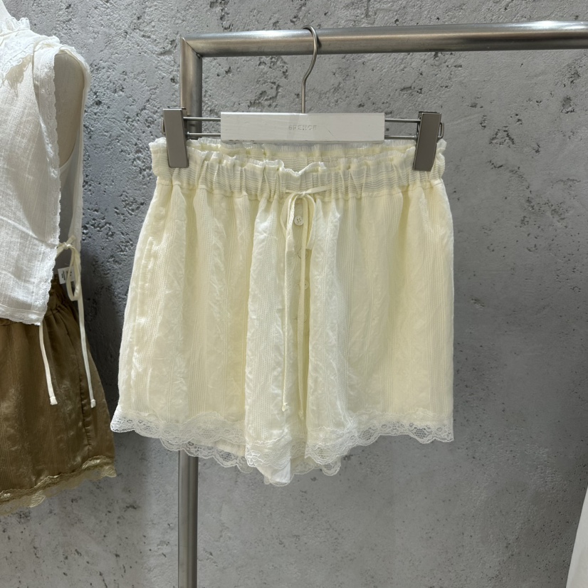 6PENCE-P東大門㊣代購女士新品人氣休閑職業推薦25春夏短褲6PENCE-P短褲