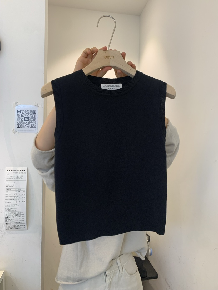 OUVIR東大門㊣實拍女裝新款真品熱賣人氣推薦時尚休閑吊帶背心O.V.R/OUVIR吊帶/背心圖色2