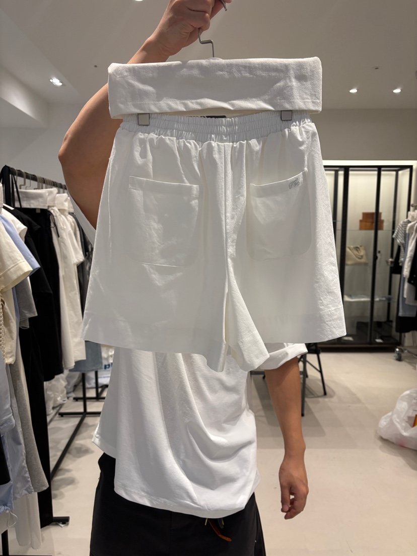 THE BRUNCH韓國代購㊣女士新品人氣25春夏時尚熱賣真品短褲THE BRUNCH短褲