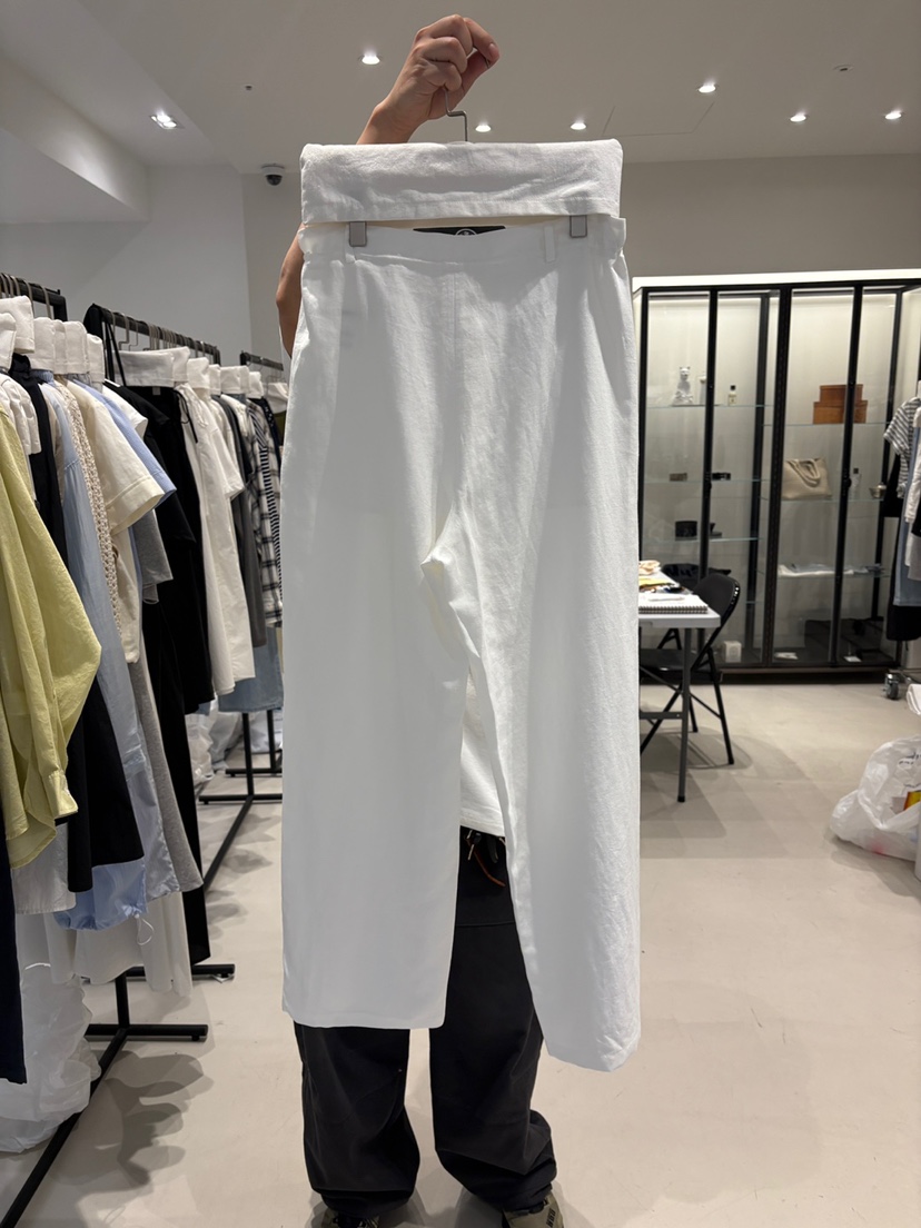 THE BRUNCH韓國直郵㊣女士新品推薦熱賣休閑職業休閑褲亞麻THE BRUNCH休閑褲