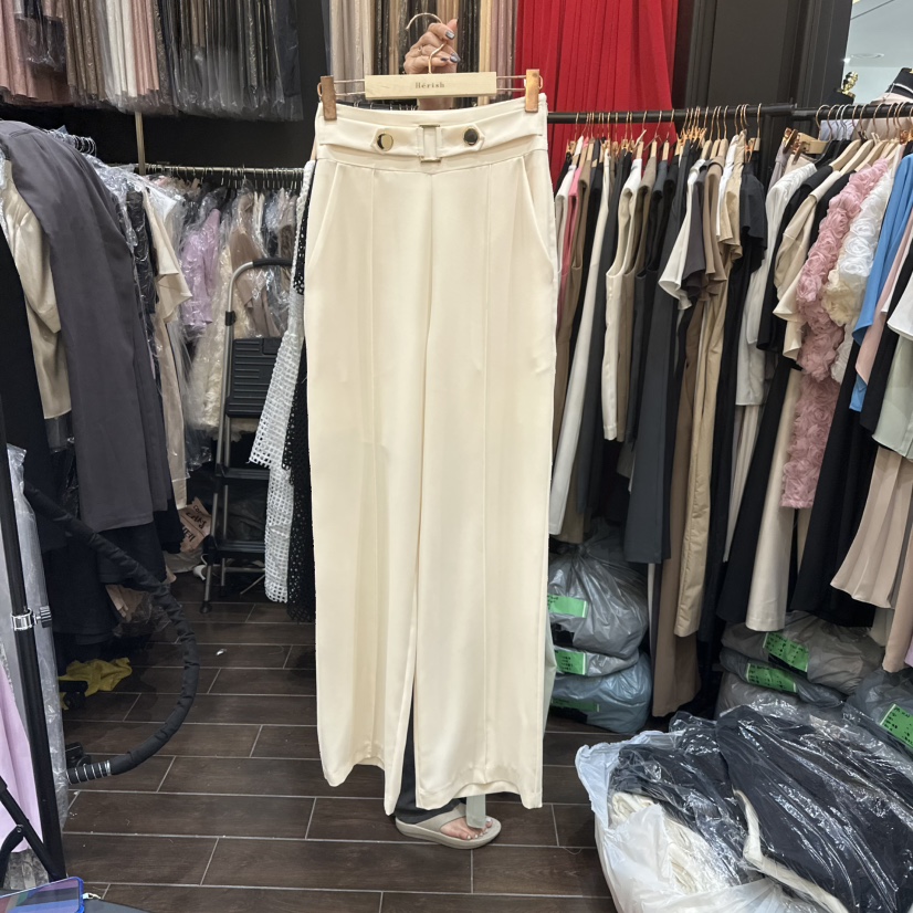 HERISH-HAUTE韓國直郵㊣女裝新款時尚推薦休閑職業25春夏休閑褲HERISH-HAUTE休閑褲