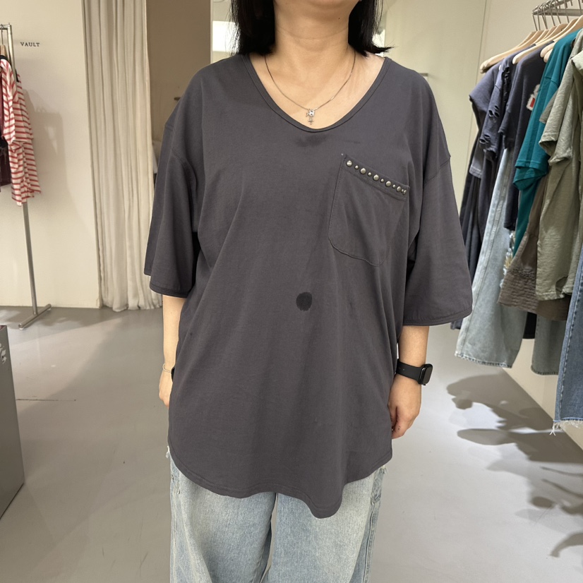 VAULT東大門㊣代購女裝新品真品時尚推薦休閑人氣25春夏T恤VAULTT恤圖色3