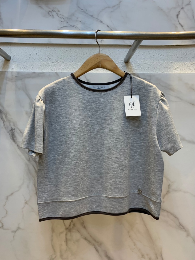 OLIVE TrEE韓國直郵㊣女裝新品熱賣推薦時尚休閑25春夏T恤OLIVE TrEET恤圖色3
