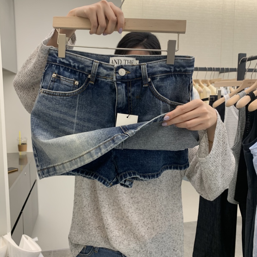 AND THE東大門㊣直郵女士新品休閑時尚推薦人氣熱賣職業裙褲AND THE裙褲