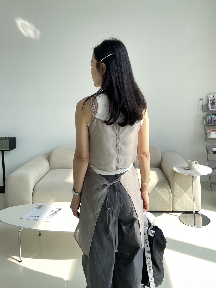 EDITION-P東大門㊣直郵女士新款休閑推薦熱賣真品吊帶背心EDITI_ON吊帶/背心