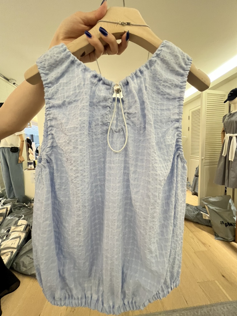 TIZZI韓國直郵㊣女裝新款真品人氣推薦休閑熱賣吊帶背心緊身TIZZI吊帶/背心