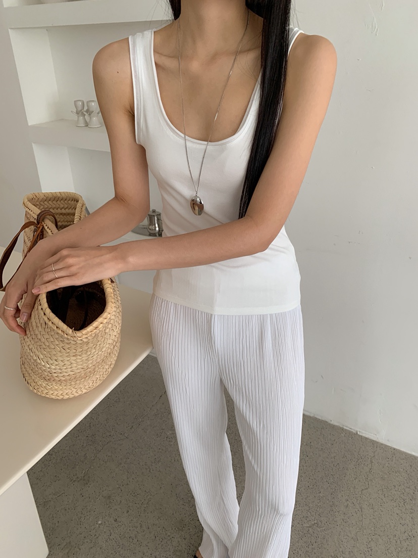GOYOU韓國代購㊣女裝新款休閑職業人氣25春夏時尚推薦吊帶背心de goyou吊帶/背心