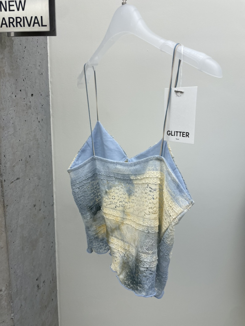 GLITTER東大門㊣代購女裝新款人氣時尚25春夏推薦真品吊帶背心GLITTER吊帶/背心