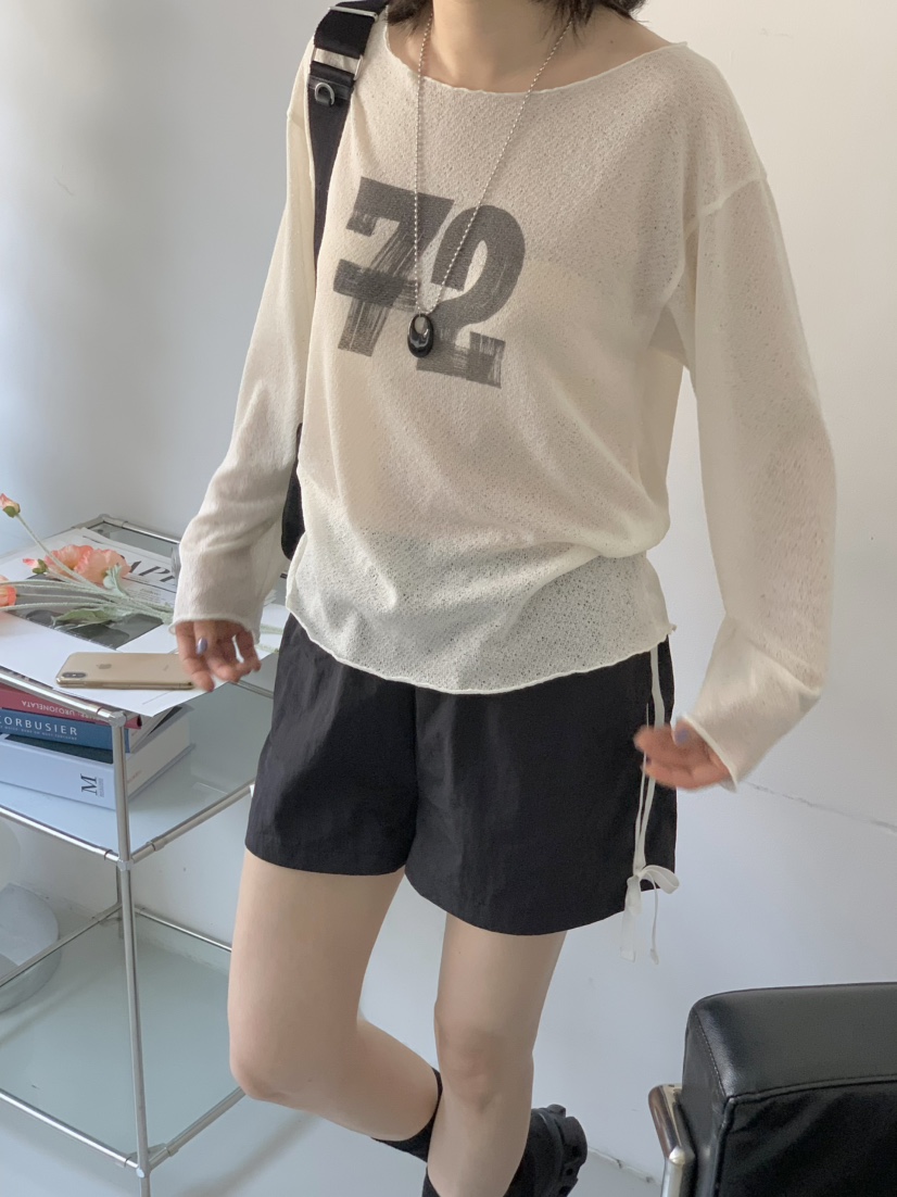 BEFORE SUNRISE東大門㊣代購女士新款熱賣推薦休閑長袖T恤BEFORE SUNRISE長袖T恤
