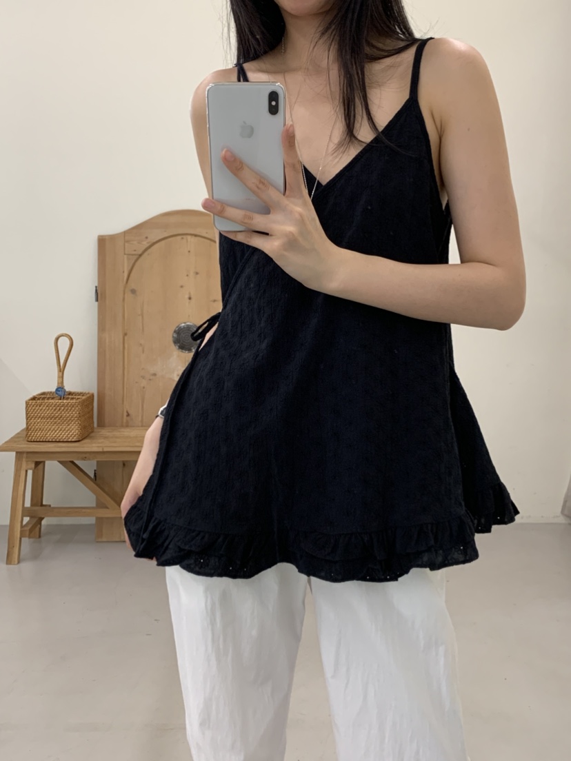 NOUVEAU韓國直郵㊣女裝新品時尚熱賣職業人氣推薦休閑吊帶背心NOUVEAU吊帶/背心