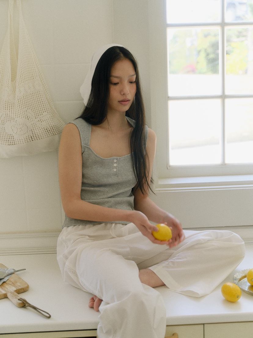 BAIE OUD/OFCEDRE東大門㊣實拍女士新款職業吊帶背心紐扣BAIE OUD/OFCEDRE吊帶/背心