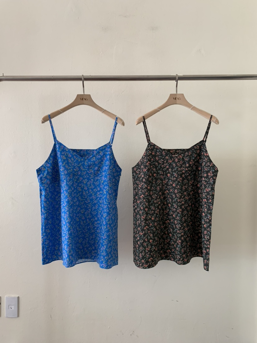 MENG韓國代購㊣女裝新品推薦休閑人氣25春夏真品職業吊帶背心MENG吊帶/背心