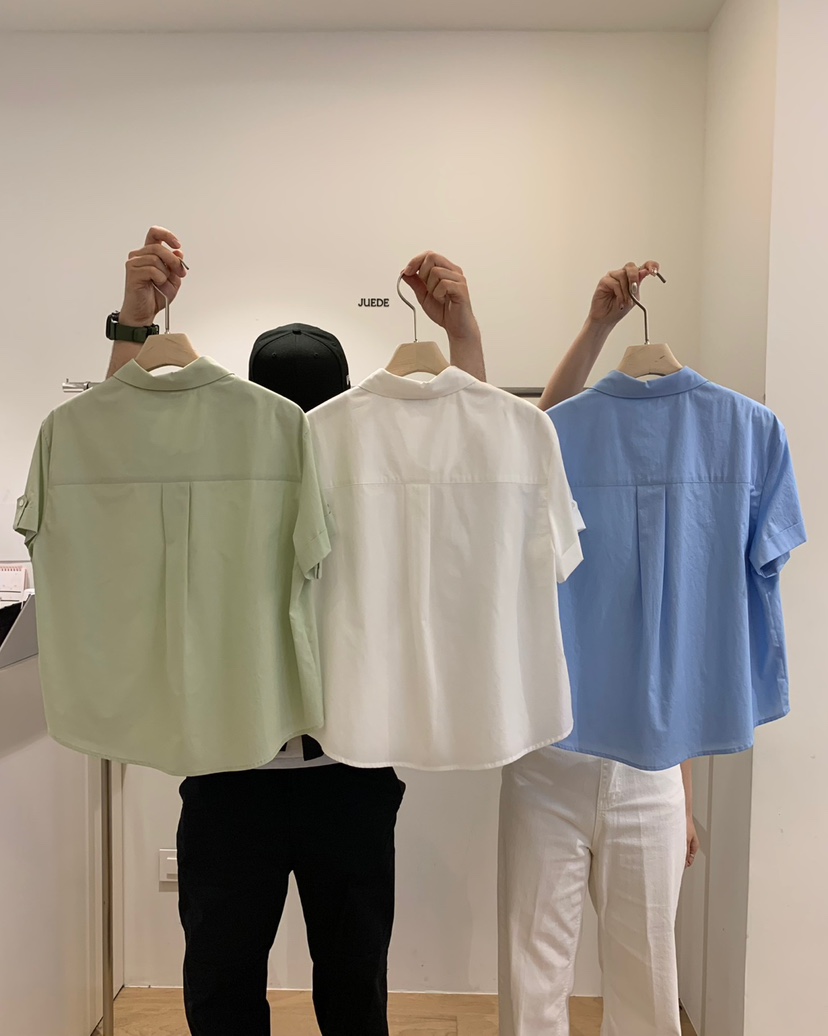 JUEDE(此品牌容易投訴)東大門㊣實拍女裝新品時尚襯衫蕾絲衫JUEDE襯衫/蕾絲衫