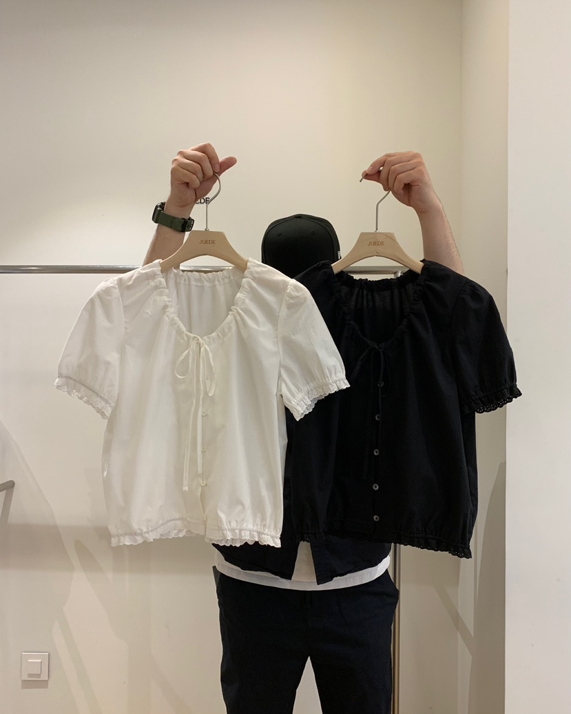 JUEDE(此品牌容易投訴)東大門㊣代購女士新品熱賣襯衫蕾絲衫JUEDE襯衫/蕾絲衫