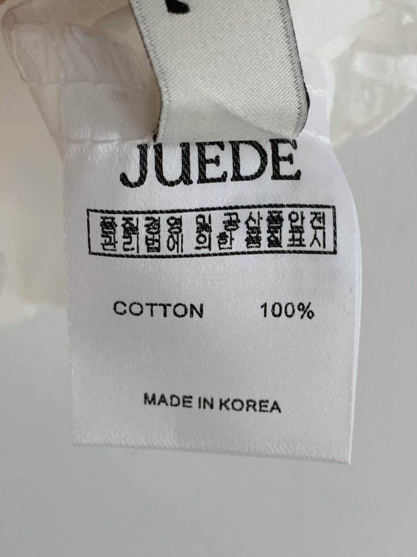 JUEDE(此品牌容易投訴)東大門㊣代購女士新品熱賣襯衫蕾絲衫JUEDE襯衫/蕾絲衫