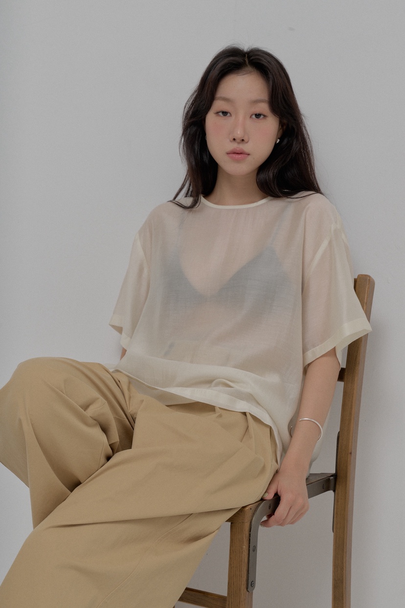 ATHEA東大門㊣直郵女裝新款休閑時尚職業人氣25春夏襯衫蕾絲衫ATHEA襯衫/蕾絲衫