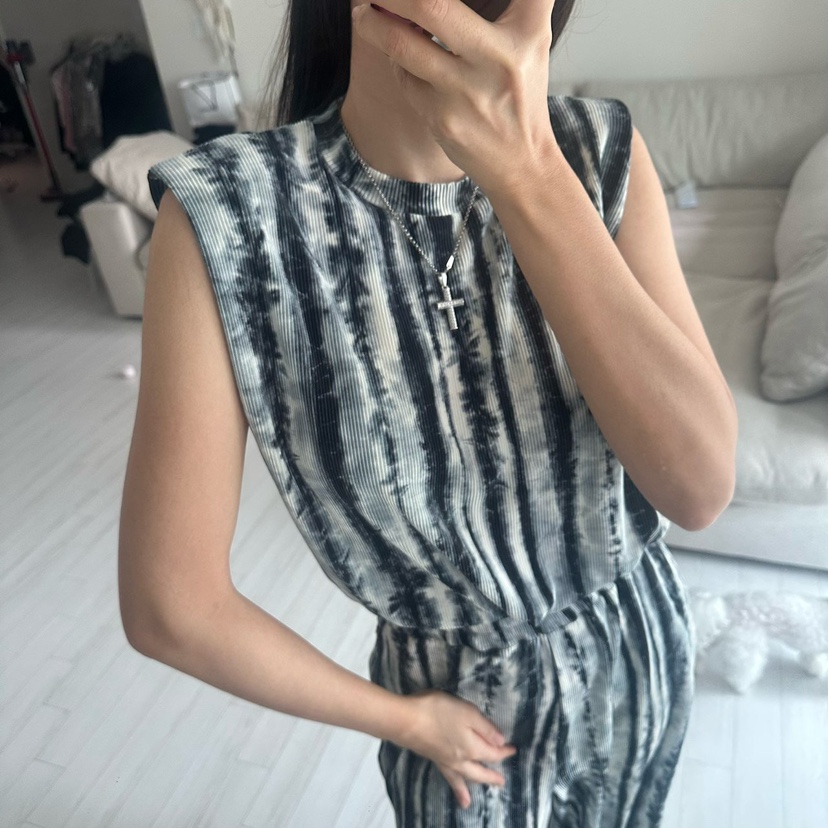 MABEL-Q東大門㊣直郵女裝新款休閑人氣25春夏熱賣職業推薦T恤SOUIT by mabel-QT恤圖色2
