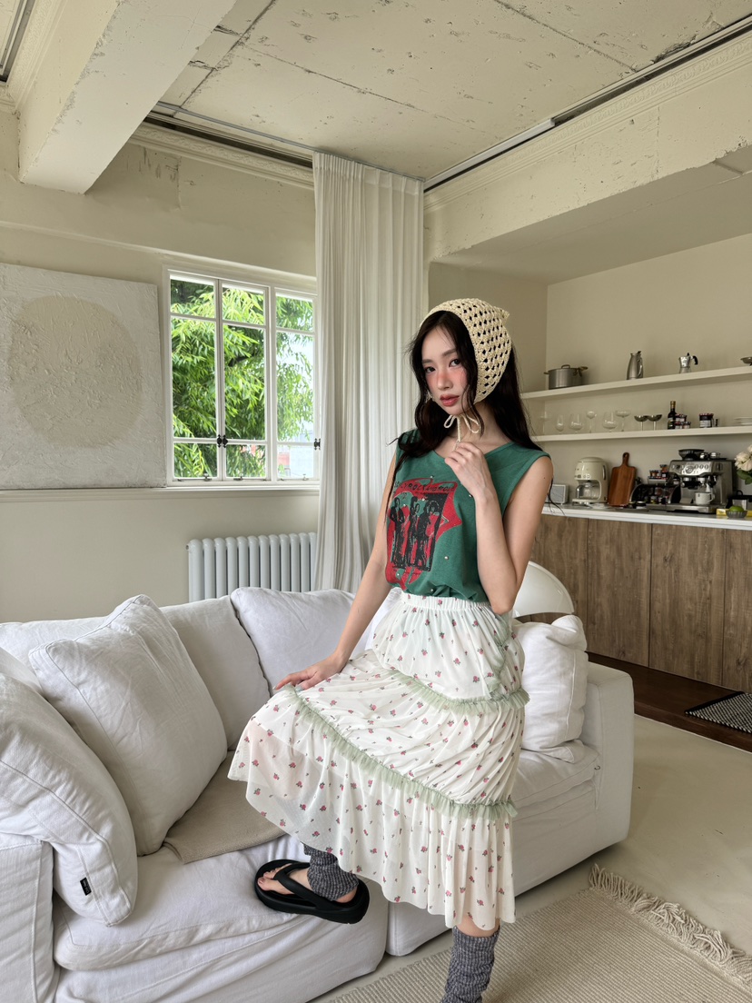 MAISONDEGLORY東大門㊣代購女士新款休閑人氣真品半身裙中短裙MAISON DE GLORY半身裙/中短裙