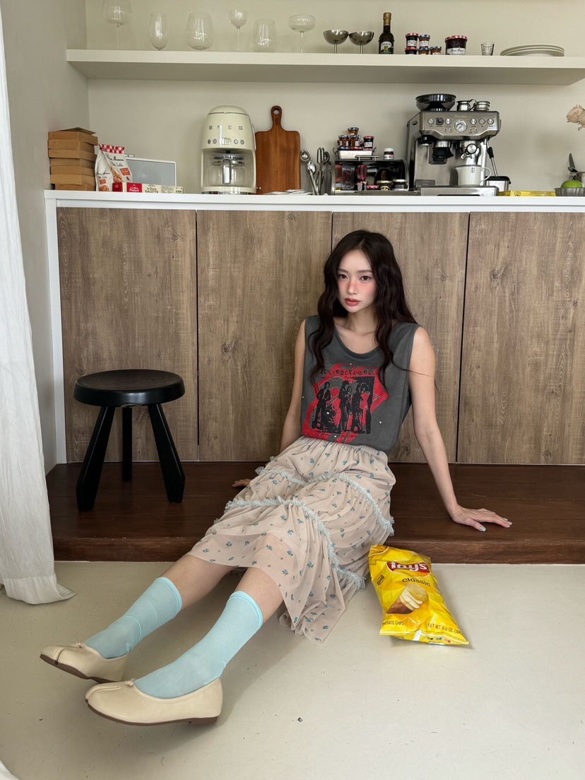 MAISONDEGLORY東大門㊣代購女士新款休閑人氣真品半身裙中短裙MAISON DE GLORY半身裙/中短裙