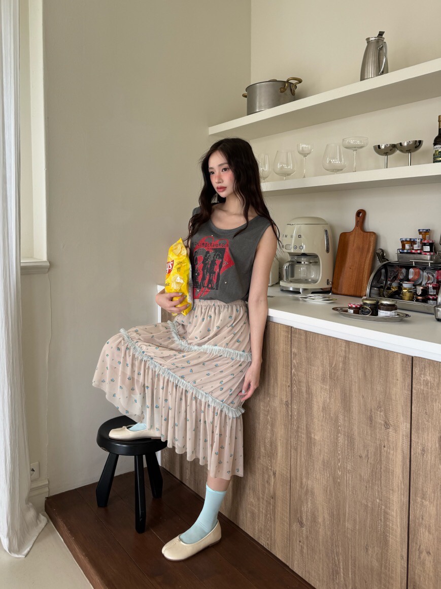 MAISONDEGLORY東大門㊣代購女士新款休閑人氣真品半身裙中短裙MAISON DE GLORY半身裙/中短裙圖色3