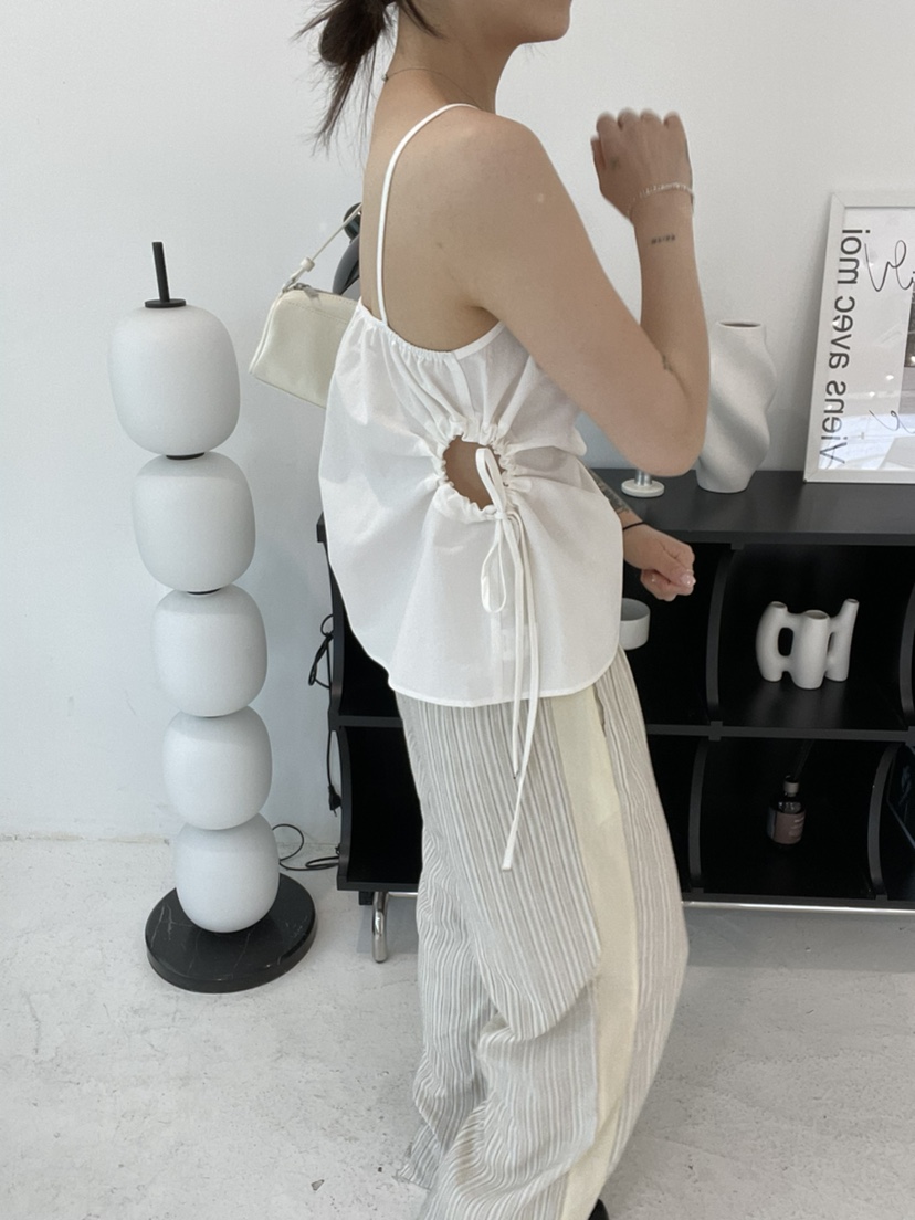 GLITTER東大門㊣實拍女士新品職業真品熱賣休閑推薦吊帶背心GLITTER吊帶/背心