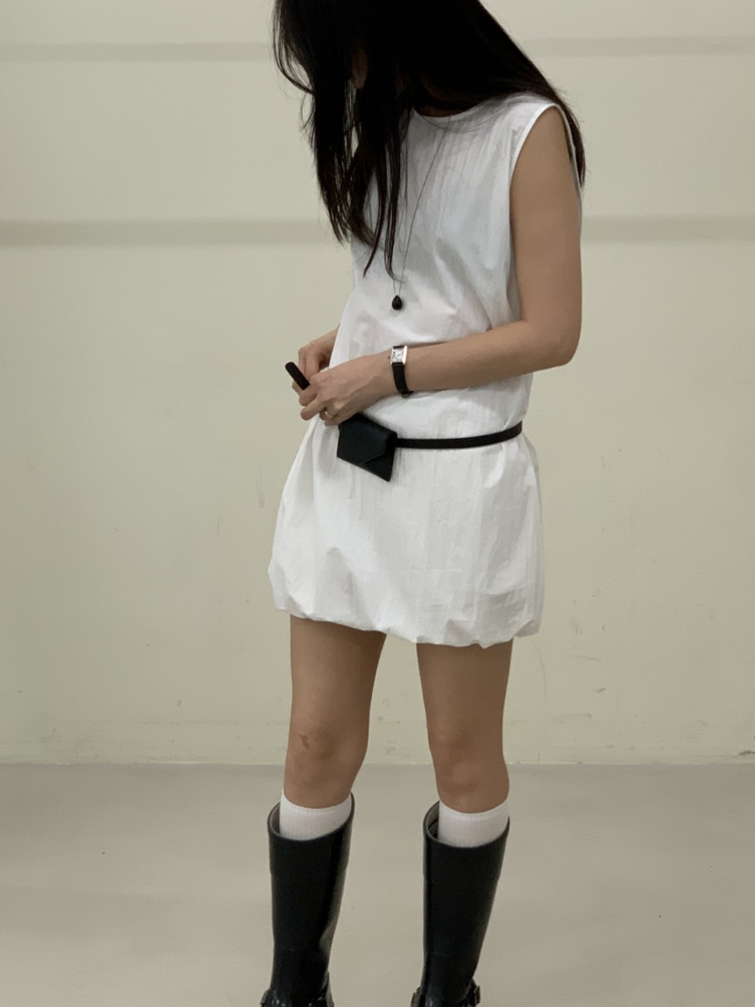NOUVEAU東大門㊣代購女士新品人氣時尚推薦真品休閑熱賣連衣裙NOUVEAU連衣裙