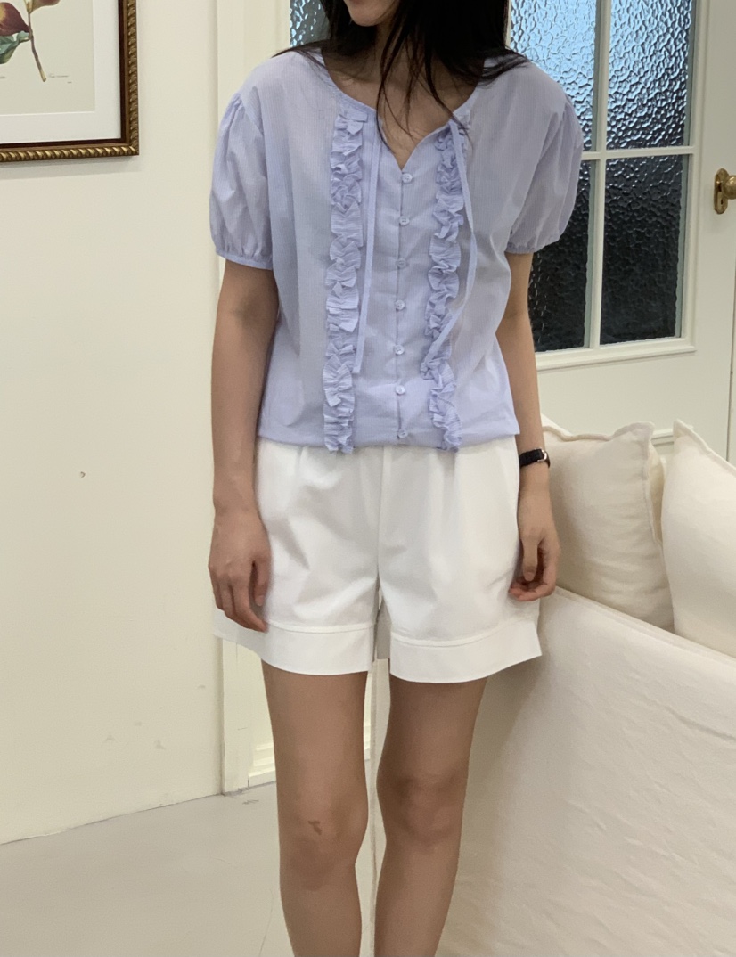 NOUVEAU東大門㊣直郵女士新品人氣推薦休閑職業時尚襯衫蕾絲衫NOUVEAU襯衫/蕾絲衫