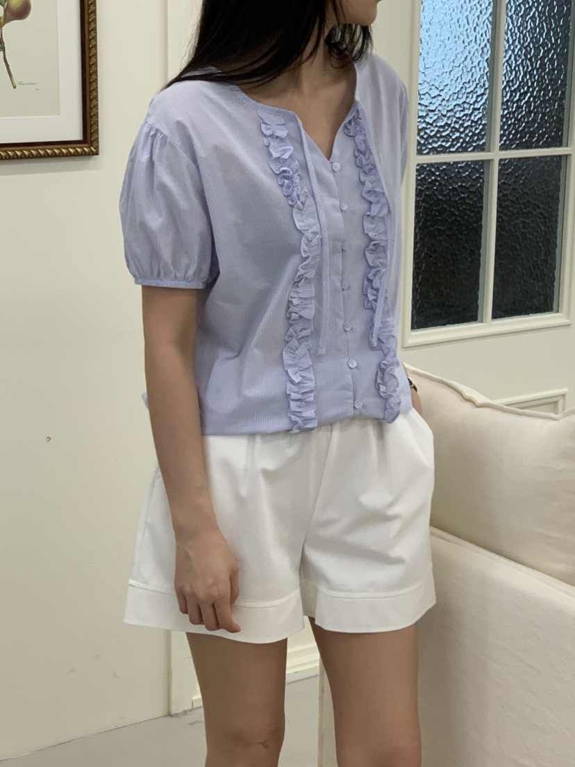 NOUVEAU東大門㊣直郵女士新品人氣推薦休閑職業時尚襯衫蕾絲衫NOUVEAU襯衫/蕾絲衫