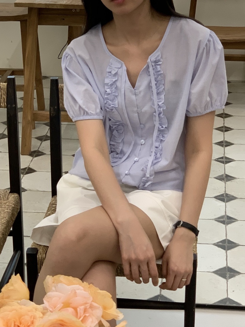 NOUVEAU東大門㊣直郵女士新品人氣推薦休閑職業時尚襯衫蕾絲衫NOUVEAU襯衫/蕾絲衫