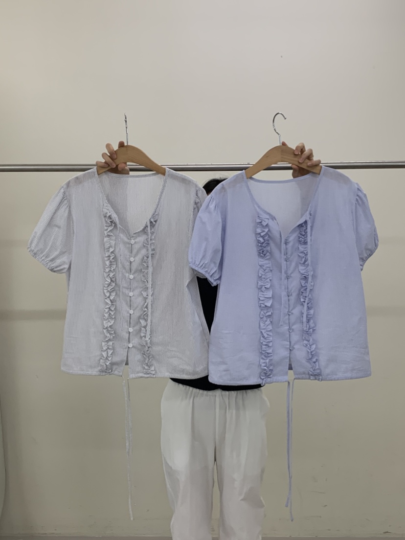 NOUVEAU東大門㊣直郵女士新品人氣推薦休閑職業時尚襯衫蕾絲衫NOUVEAU襯衫/蕾絲衫