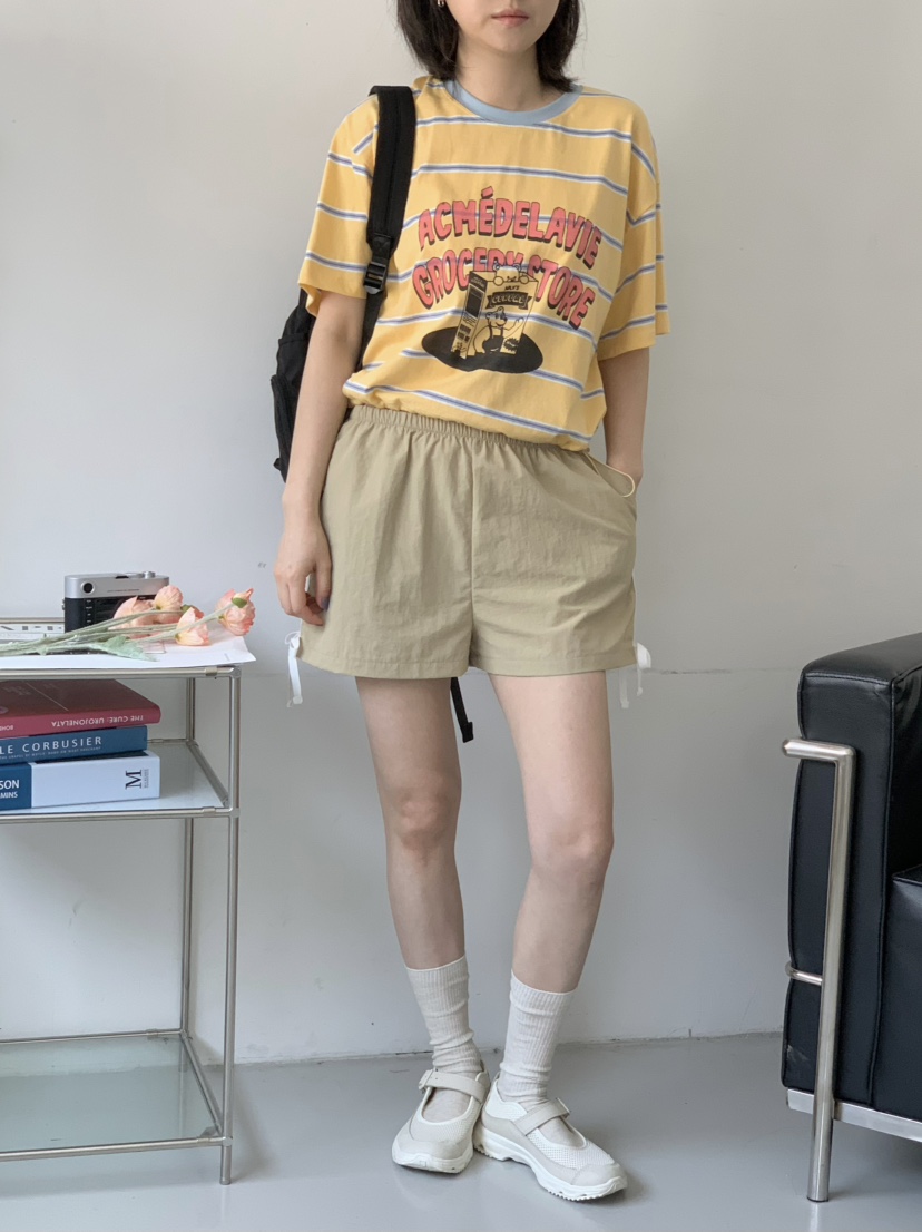 BEFORE SUNRISE韓國直郵㊣女士新品真品熱賣25春夏推薦短褲BEFORE SUNRISE短褲