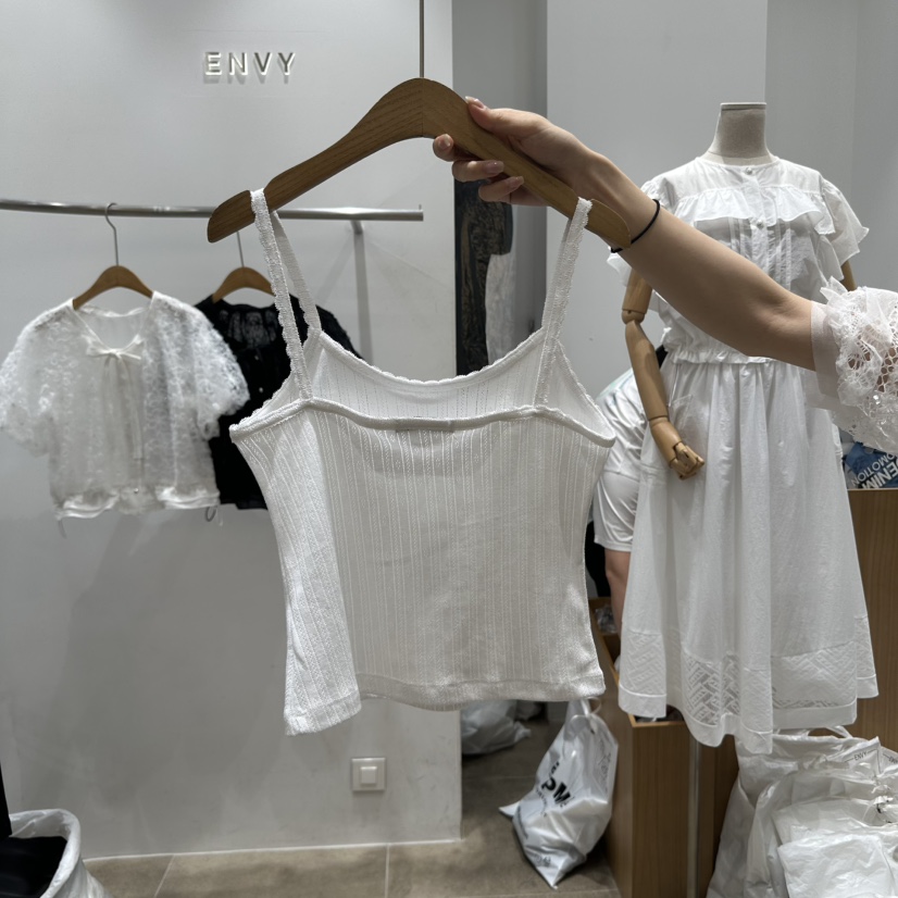 ENVY韓國代購㊣女士新品時尚推薦人氣熱賣真品休閑吊帶背心ENVY吊帶/背心