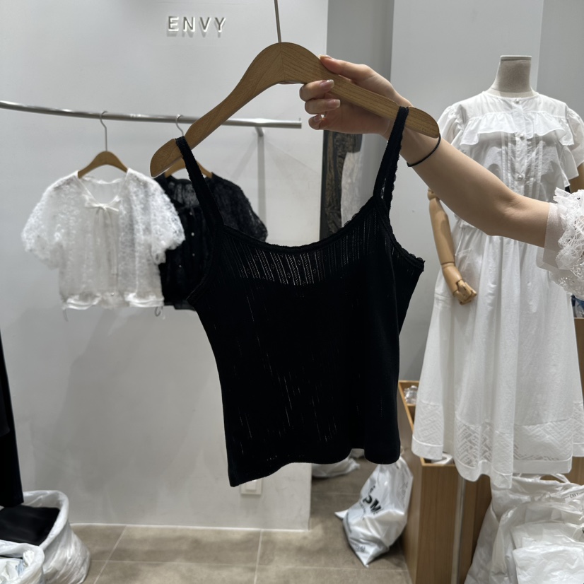 ENVY韓國代購㊣女士新品時尚推薦人氣熱賣真品休閑吊帶背心ENVY吊帶/背心