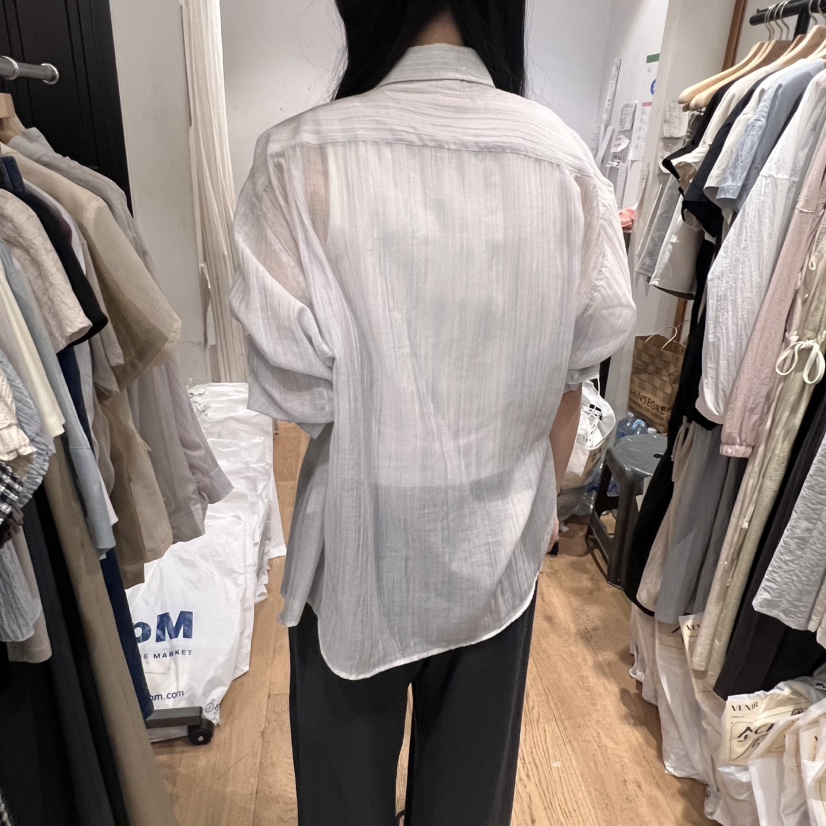 VENIR-a東大門㊣實拍女裝新款真品休閑25春夏熱賣襯衫蕾絲衫VENIR-a襯衫/蕾絲衫