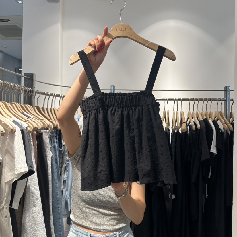 HABLE韓國代購㊣女裝新款時尚休閑職業真品25春夏熱賣吊帶背心HABLE吊帶/背心圖色2