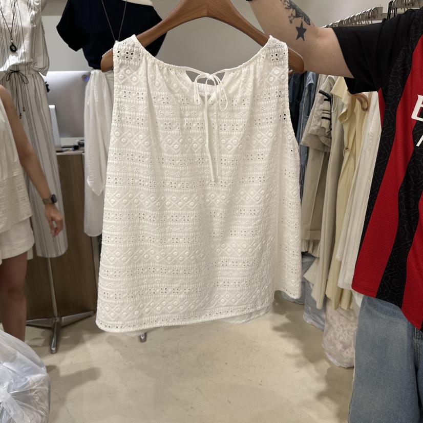 MELO韓國直郵㊣女士新款25春夏熱賣推薦休閑真品人氣吊帶背心MELO吊帶/背心