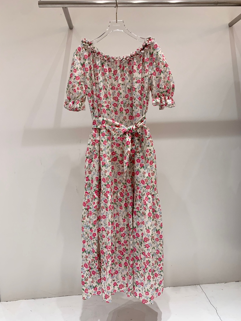 FABRIC東大門㊣直郵女裝新品時尚職業25春夏真品熱賣連衣裙FABRIC連衣裙