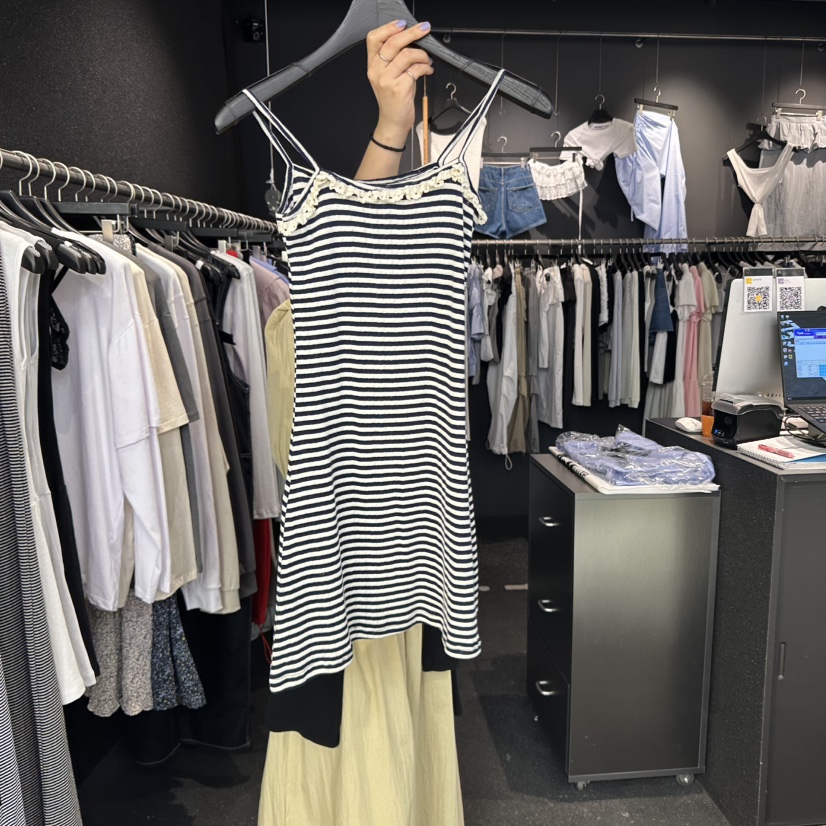 ELF-L韓國代購㊣女士新品25春夏職業推薦熱賣休閑人氣連衣裙PROJECT ELF/ELF-L連衣裙圖色3