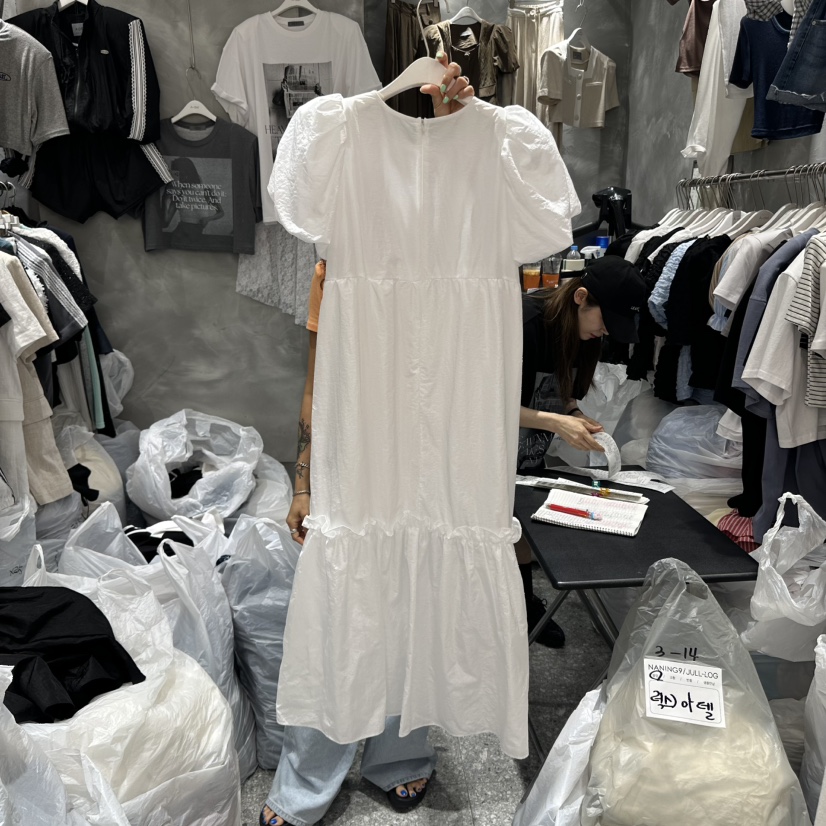 A-DEL東大門㊣代購女士新品職業人氣25春夏真品時尚連衣裙A-DEL連衣裙