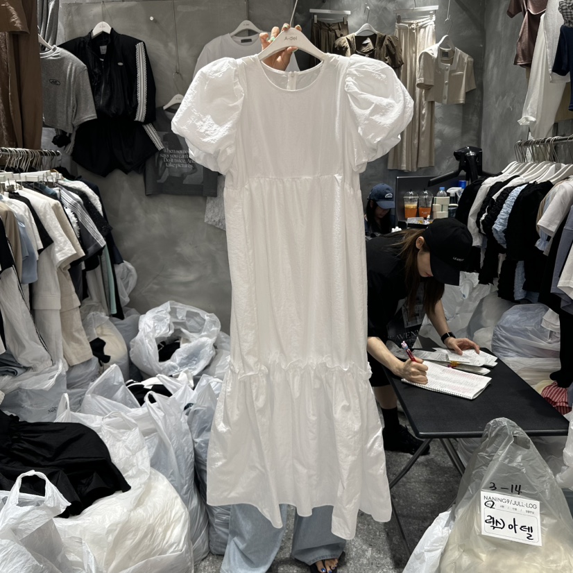 A-DEL東大門㊣代購女士新品職業人氣25春夏真品時尚連衣裙A-DEL連衣裙