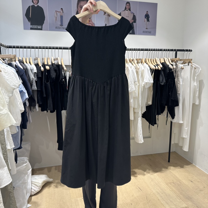 OVERTAKE韓國直郵㊣女士新款休閑人氣推薦熱賣職業時尚連衣裙OVERTAKE連衣裙圖色3