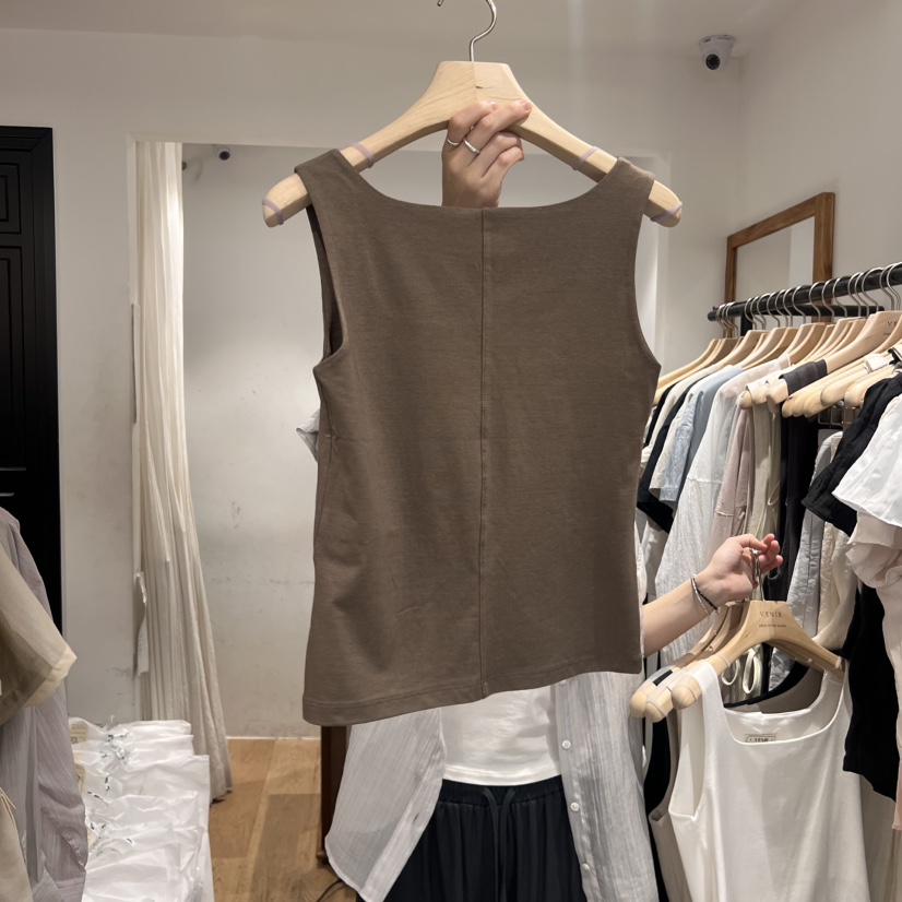 VENIR-a東大門㊣實拍女裝新品真品熱賣25春夏推薦吊帶背心VENIR-a吊帶/背心